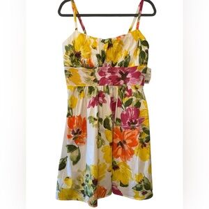 B. Smart Floral Print Sundress 12